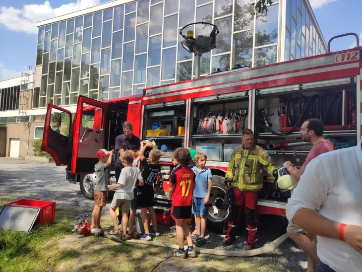 JCI Kortrijk kinderen brandweer